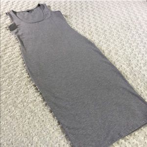 **SOLD** Gray ASOS Bodycon Midi Dress